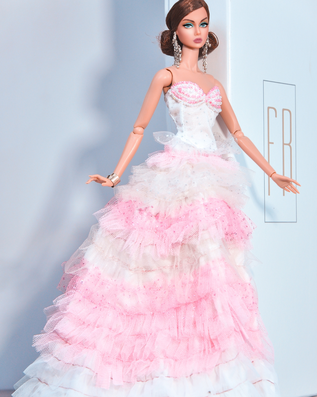 MAIDEN | Ruffle dress for Fashion Royalty FR 6.0 doll clothes - Ruffle dress