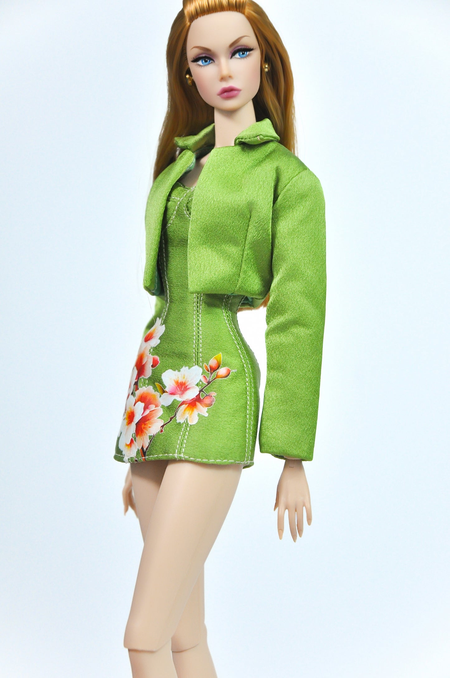 OOAK | Spring Blossom Chic – Fashion Royalty Doll Clothes & NU FACE