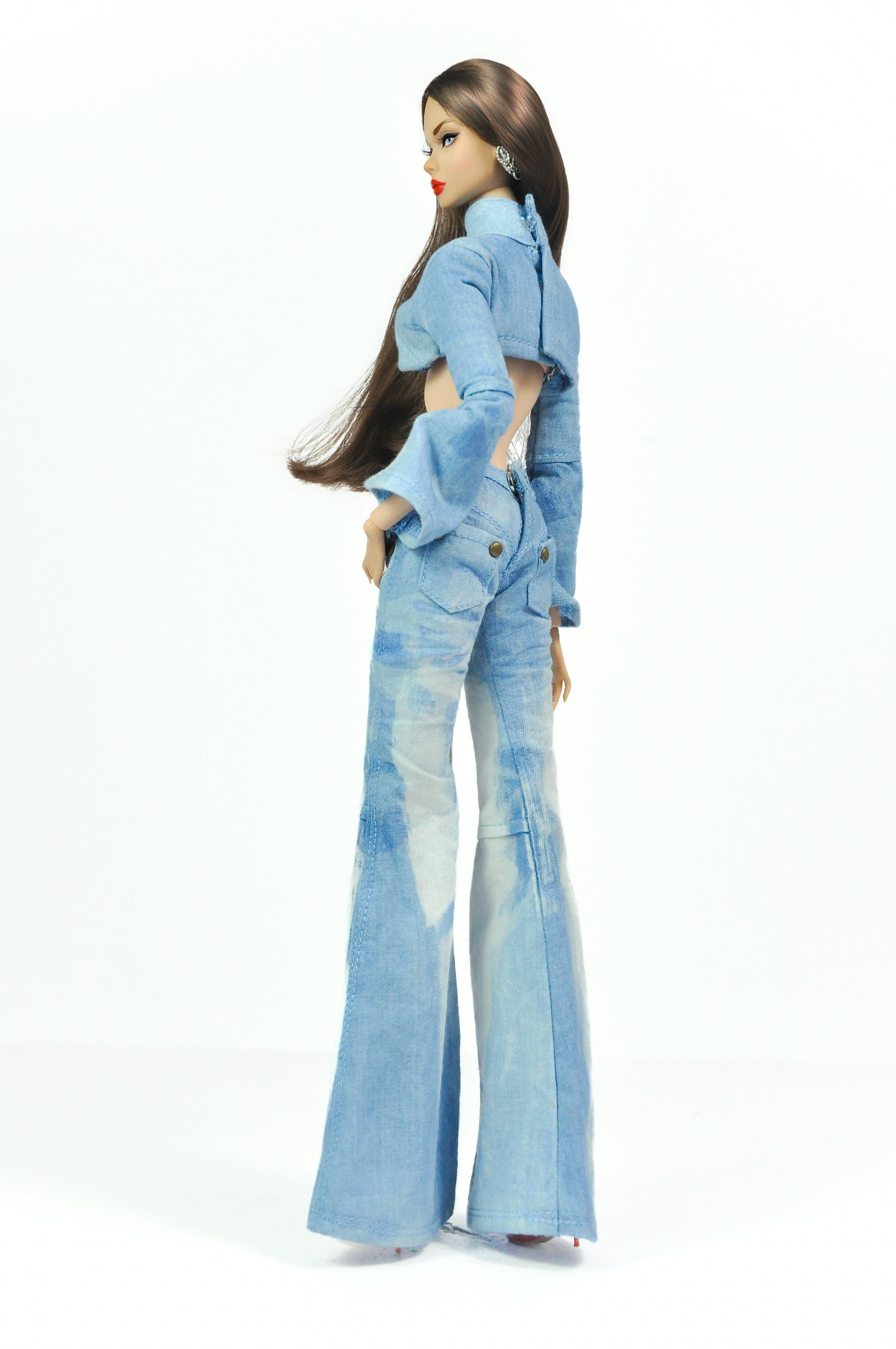 DENIM FEVER | Skyline Muse Denim Set – Fashion Royalty 6.0 Doll Clothes
