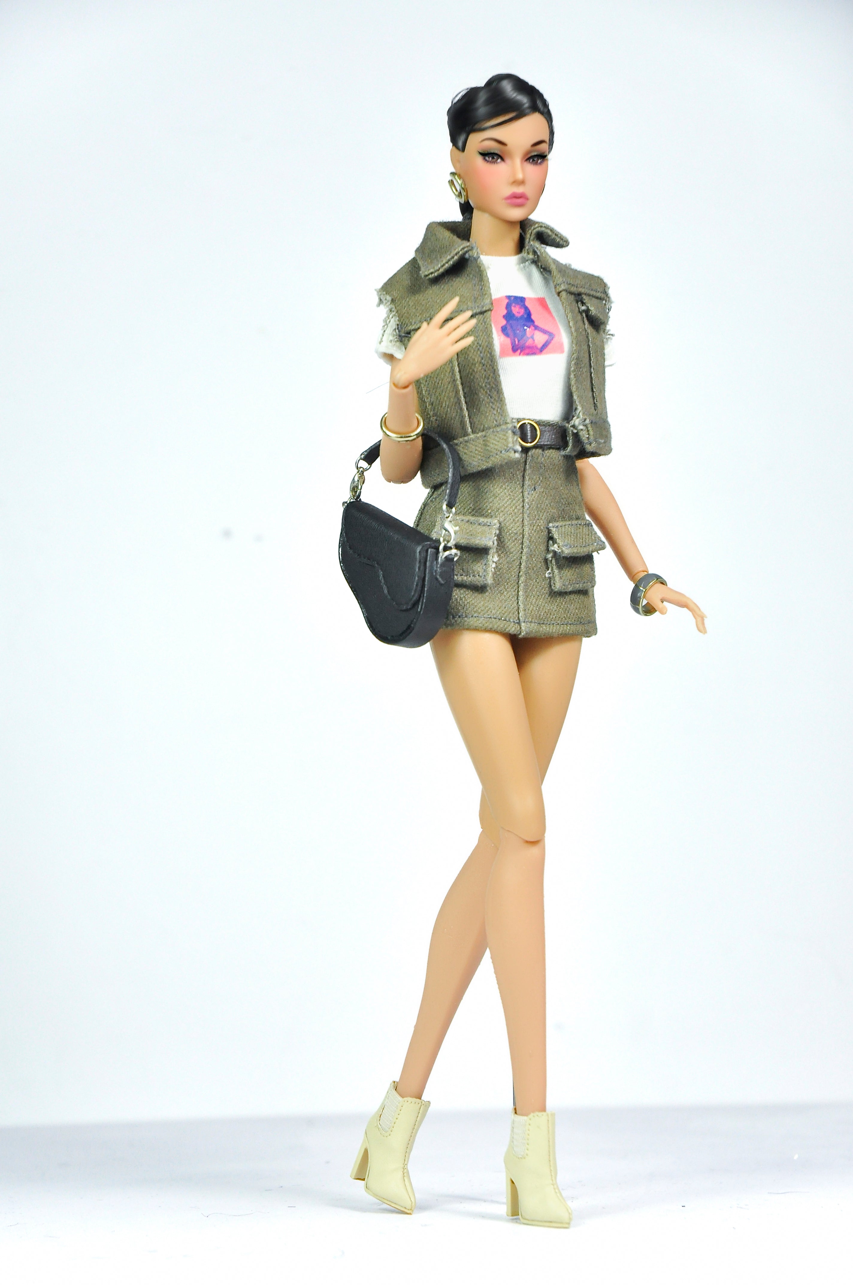 ORDINARY GIRL | Safari Muse Set – Fashion Royalty 6.0 Doll Clothes by Plastiktiara