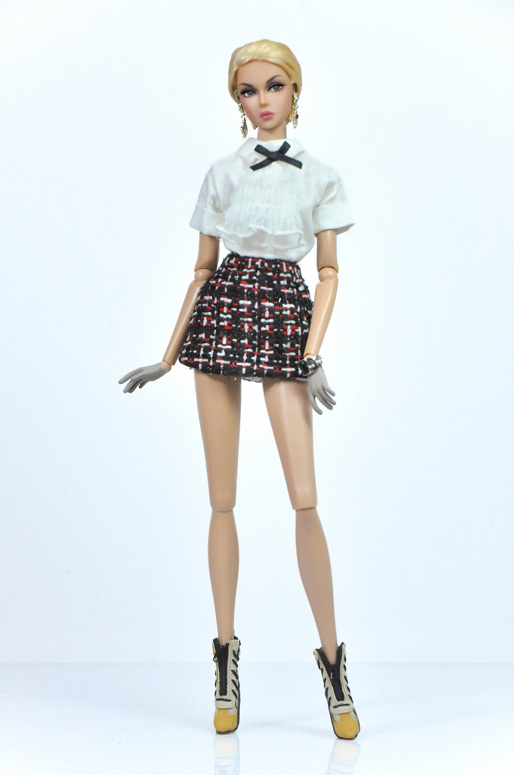 BOUCLE | Set of boucle suit with matching blouse for Fashion Royalty & NU FACE 6.0