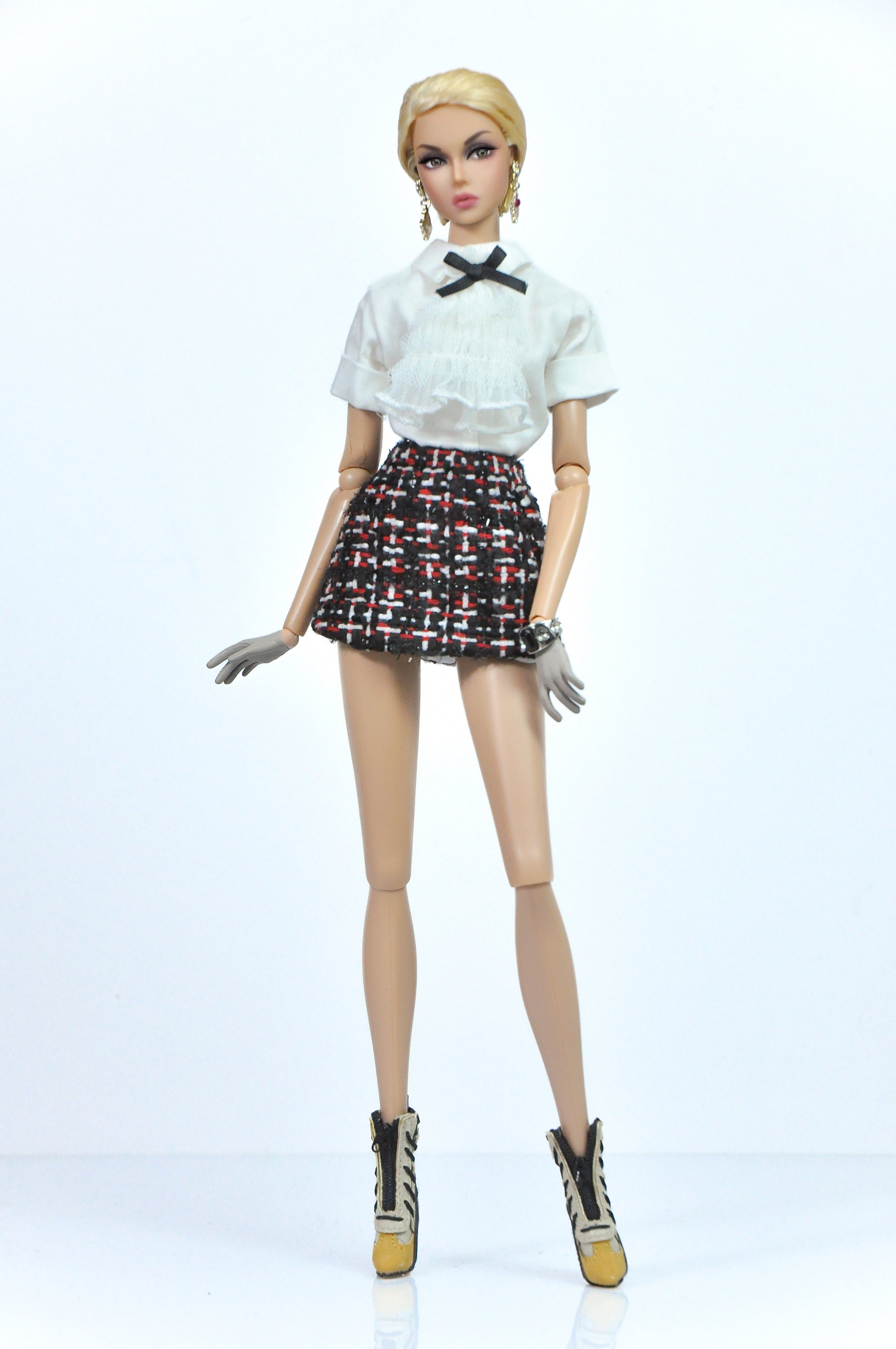 BOUCLE | Set of boucle suit with matching blouse for Fashion Royalty & NU FACE 6.0