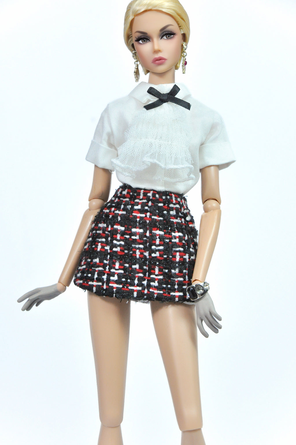 BOUCLE | Set of boucle suit with matching blouse for Fashion Royalty & NU FACE 6.0