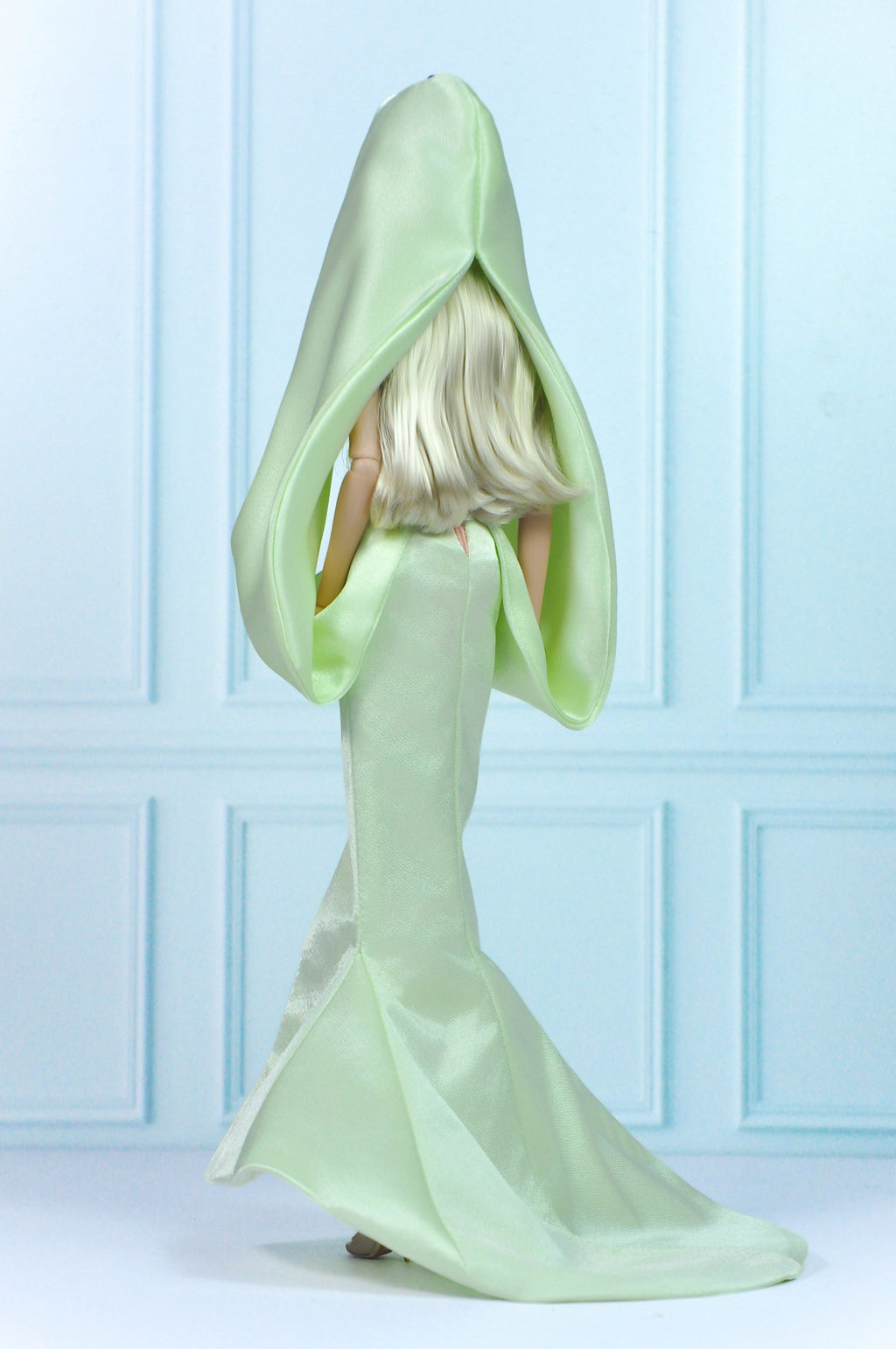 OOAK | Celadon Goddess – Fashion Royalty 6.0 doll clothes Evening Gown