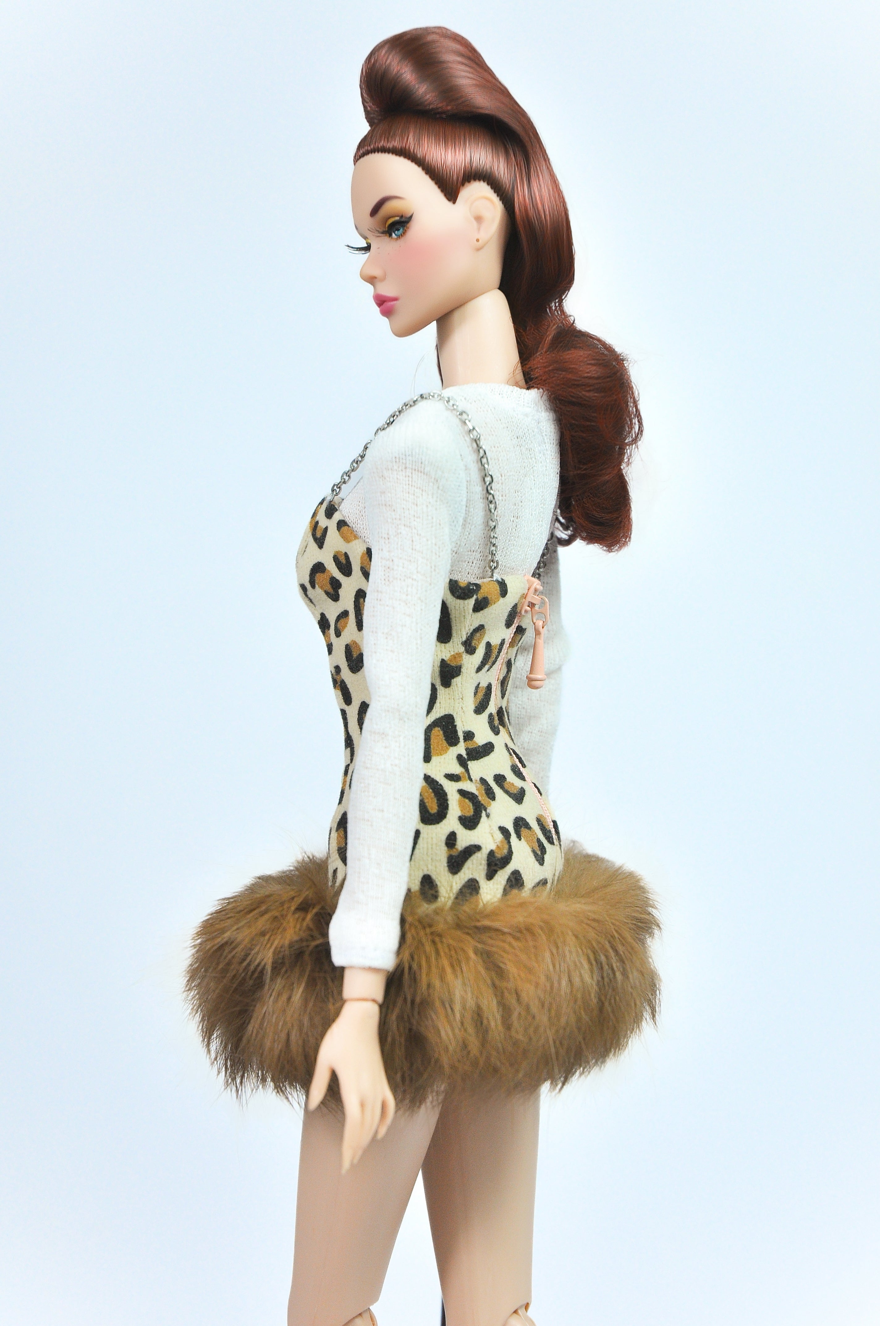 BASIC | 'Modern Print" Mini Dress – Fashion Royalty 6.0 & NU FACE Doll Clothes